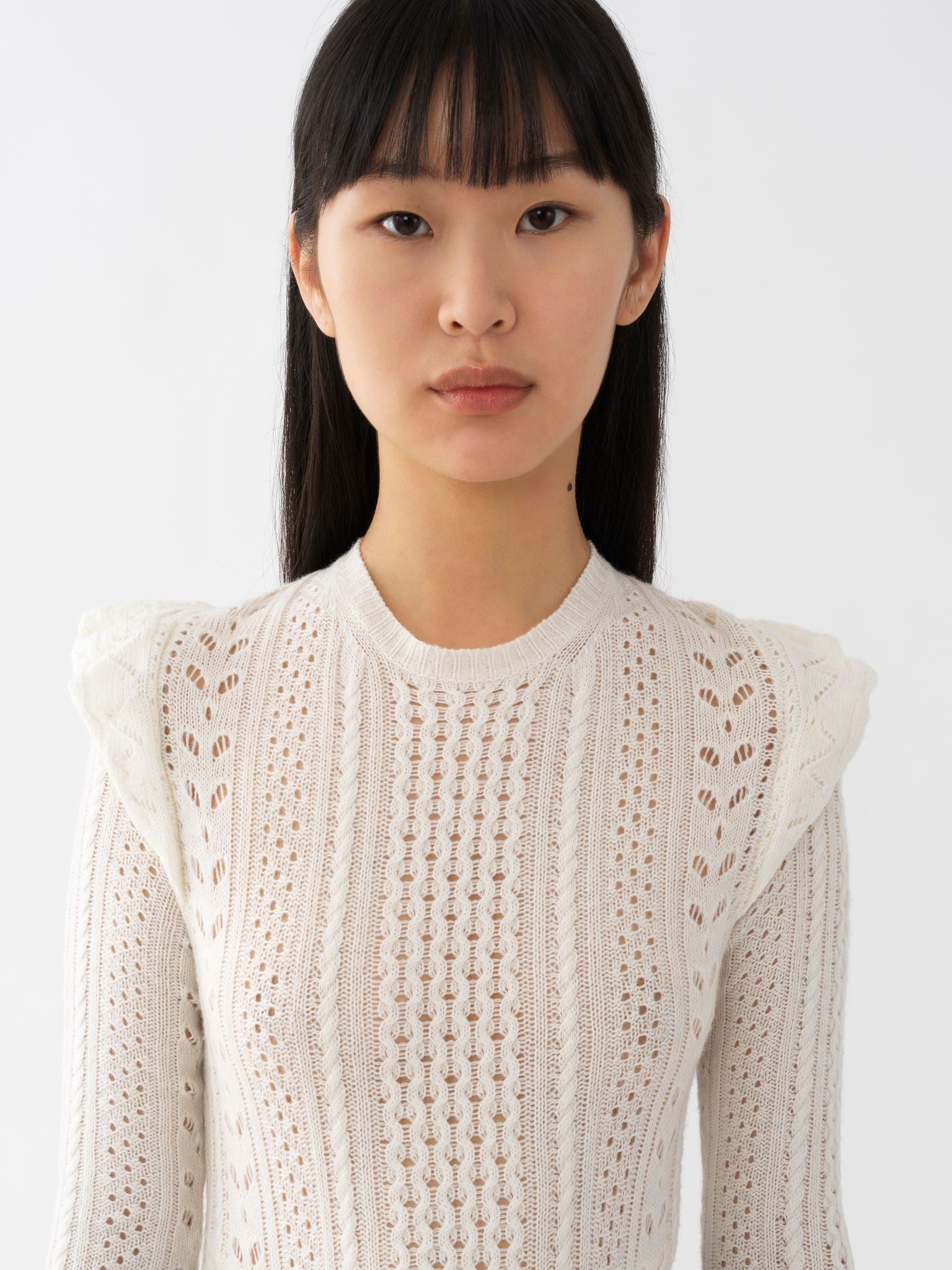 Robe manches longues en laine - Snow White