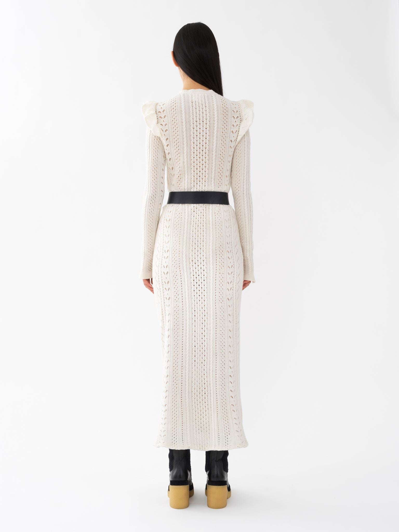 Robe manches longues en laine - Snow White
