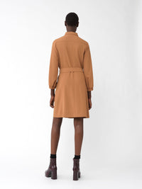 Robe chemise saharienne - Safari Brown