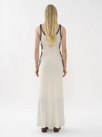 Robe sans manches en laine - Poudre Blanche
