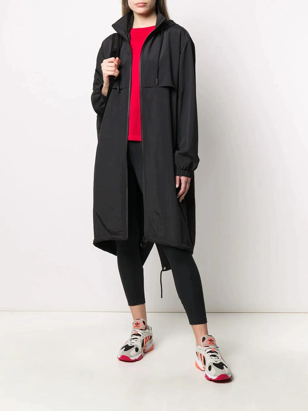 Parka à capuche Activewear - Black