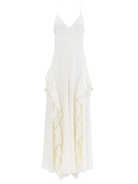 Robe lingerie en soie - Coconut Milk