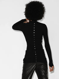 Pull à col roulé texturé - Black