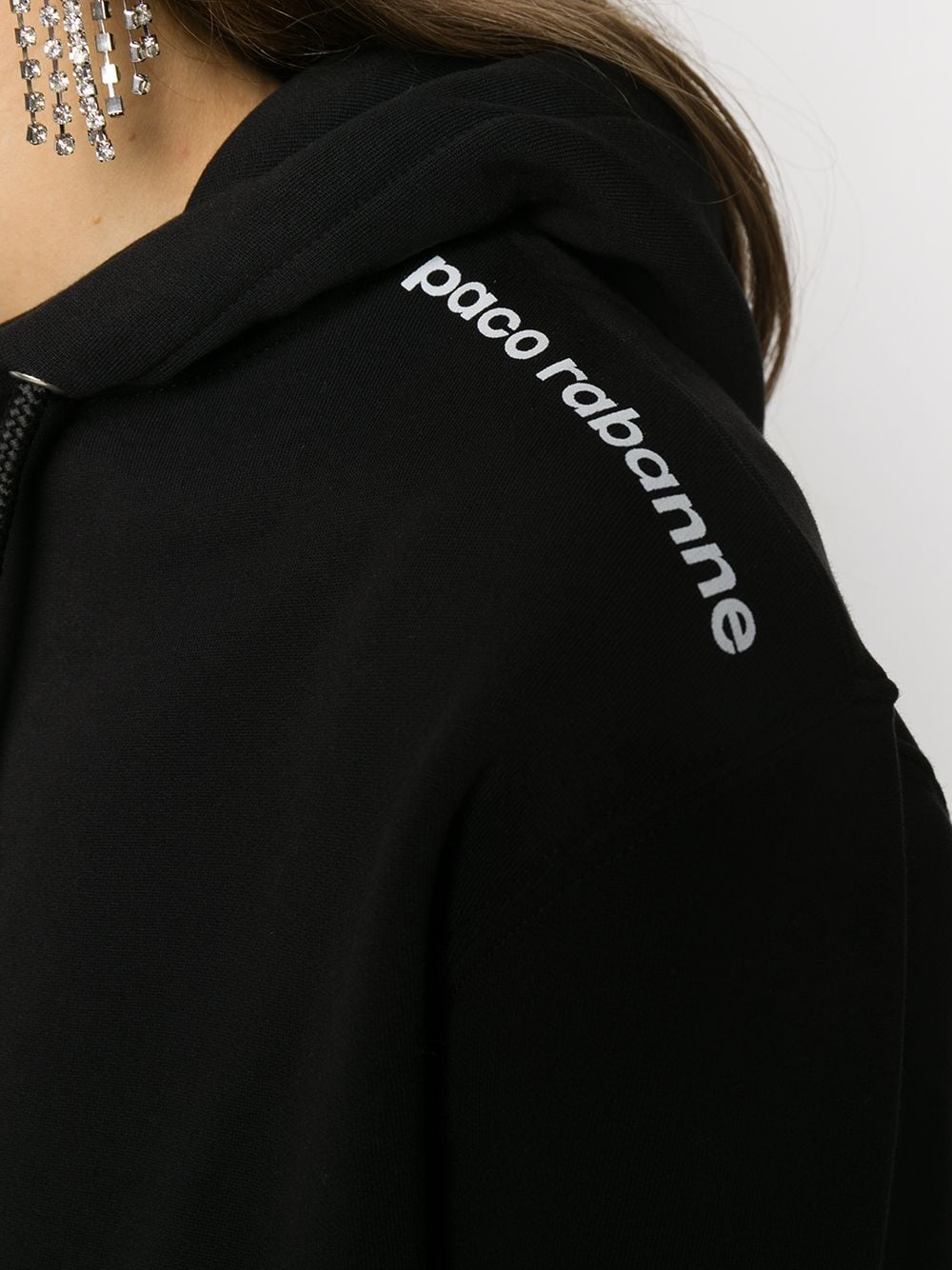 Sweat à capuche Bodyline à cordon - Black