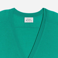 Cardigan en laine superfine - Mint