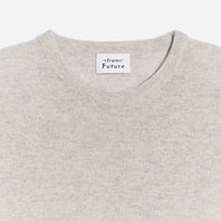 Pull à col rond fin en cachemire - Light Heather Gray