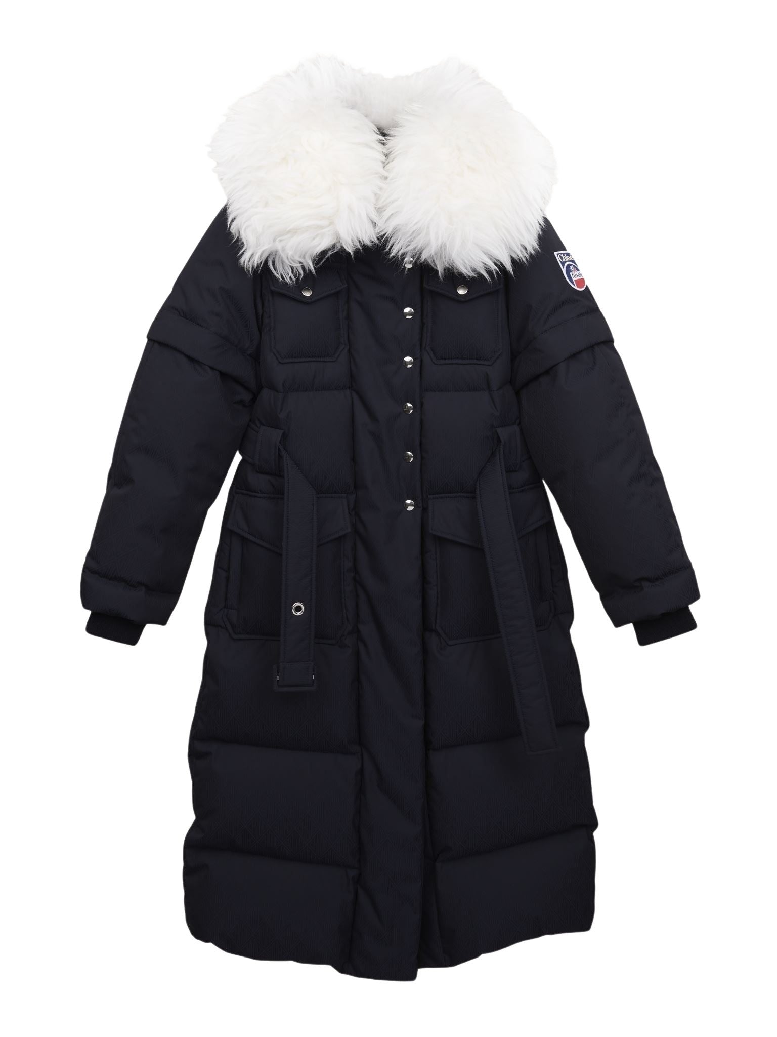 Doudoune longue - Iconic Navy