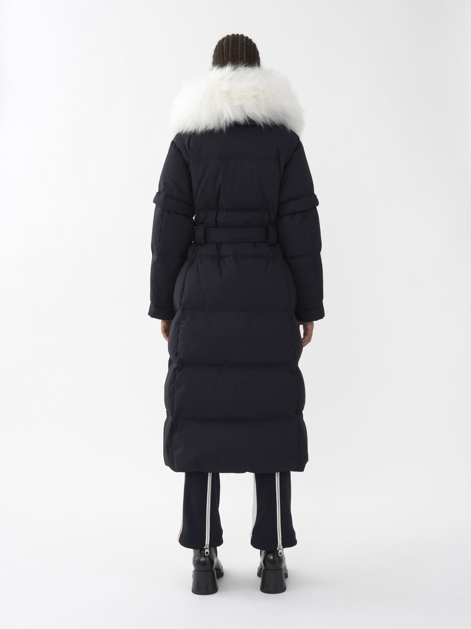Doudoune longue - Iconic Navy
