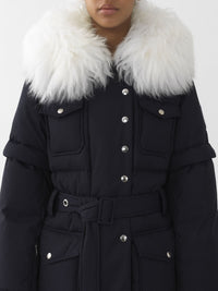 Doudoune longue - Iconic Navy