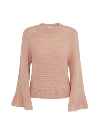 Pull court en laine - Muted Clay