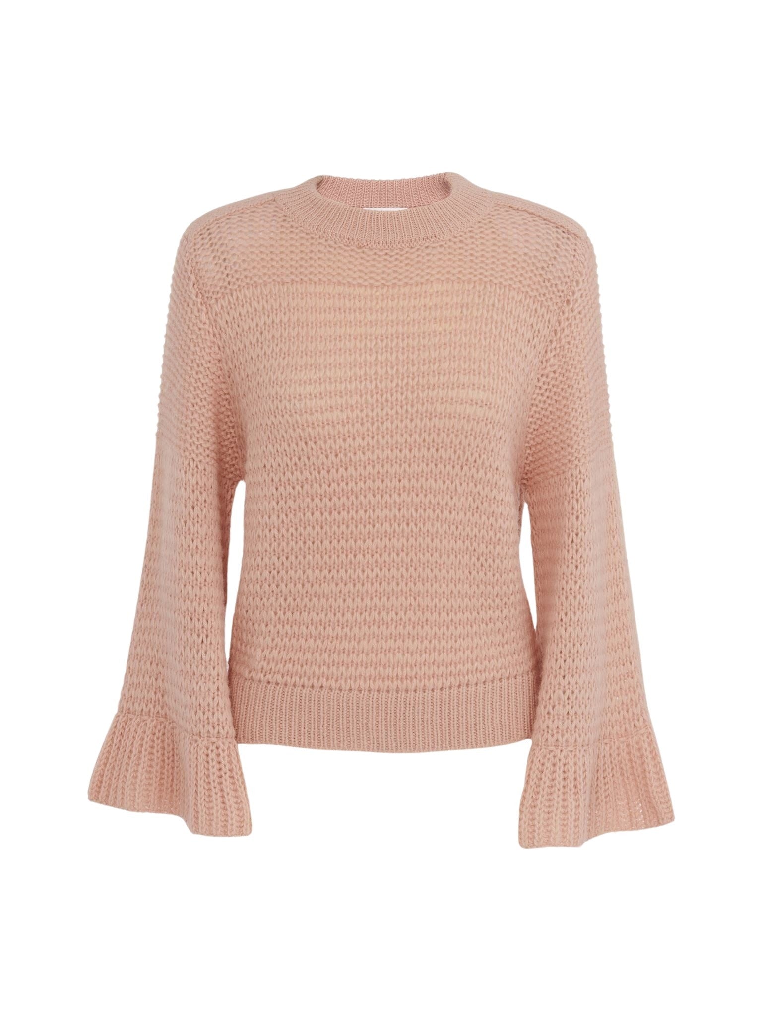 Pull court en laine - Muted Clay