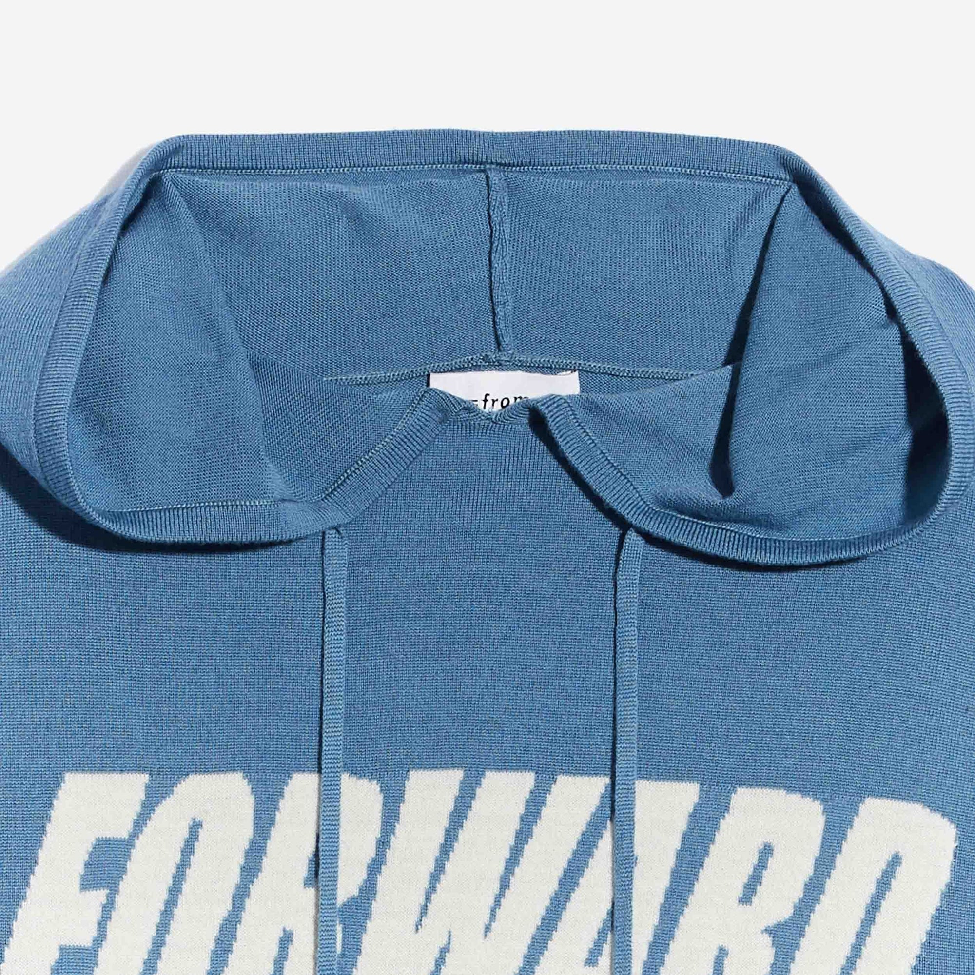 Hoodie unisexe en laine superfine - Pastel Blue
