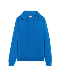 Hoodie unisexe en laine superfine - Denim Blue