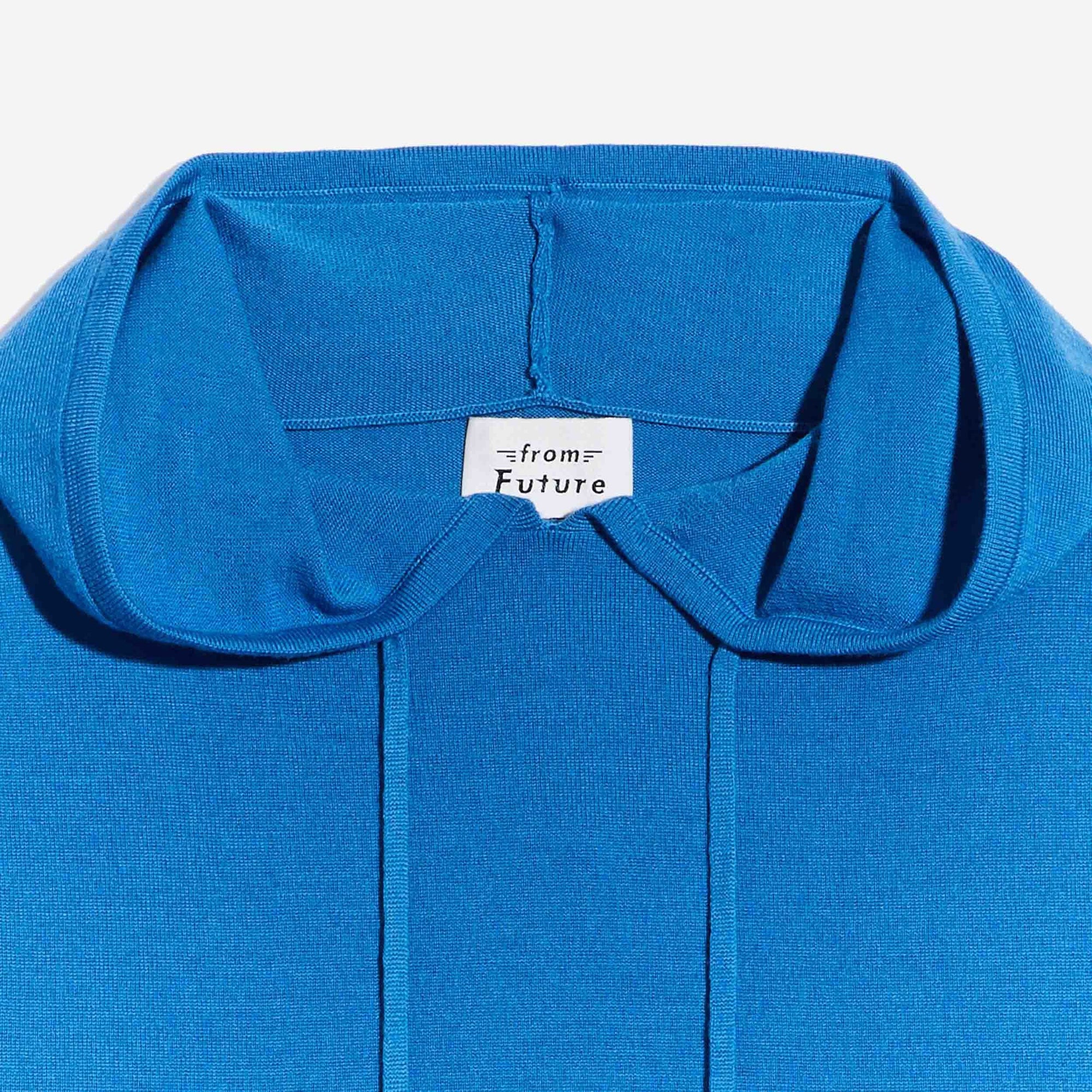 Hoodie unisexe en laine superfine - Denim Blue