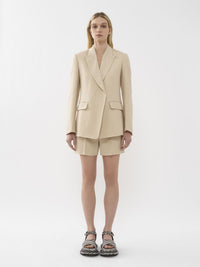 Veste blazer en lin - Secret Brown