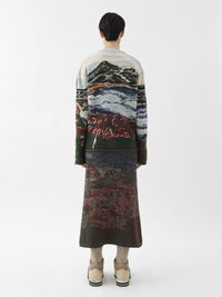 Pull ample en laine - Rouge Coquelicot