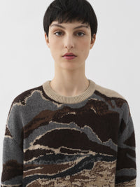 Pull ample en laine - Rouge Coquelicot