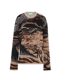 Pull ample en laine - Rouge Coquelicot