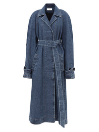 Trench oversize - Bleu Sombre