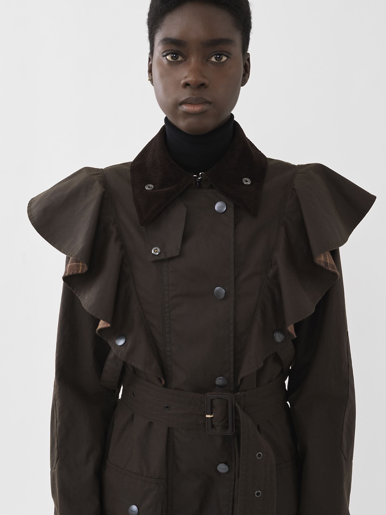 Trench « Dani » Barbour - Off Brown