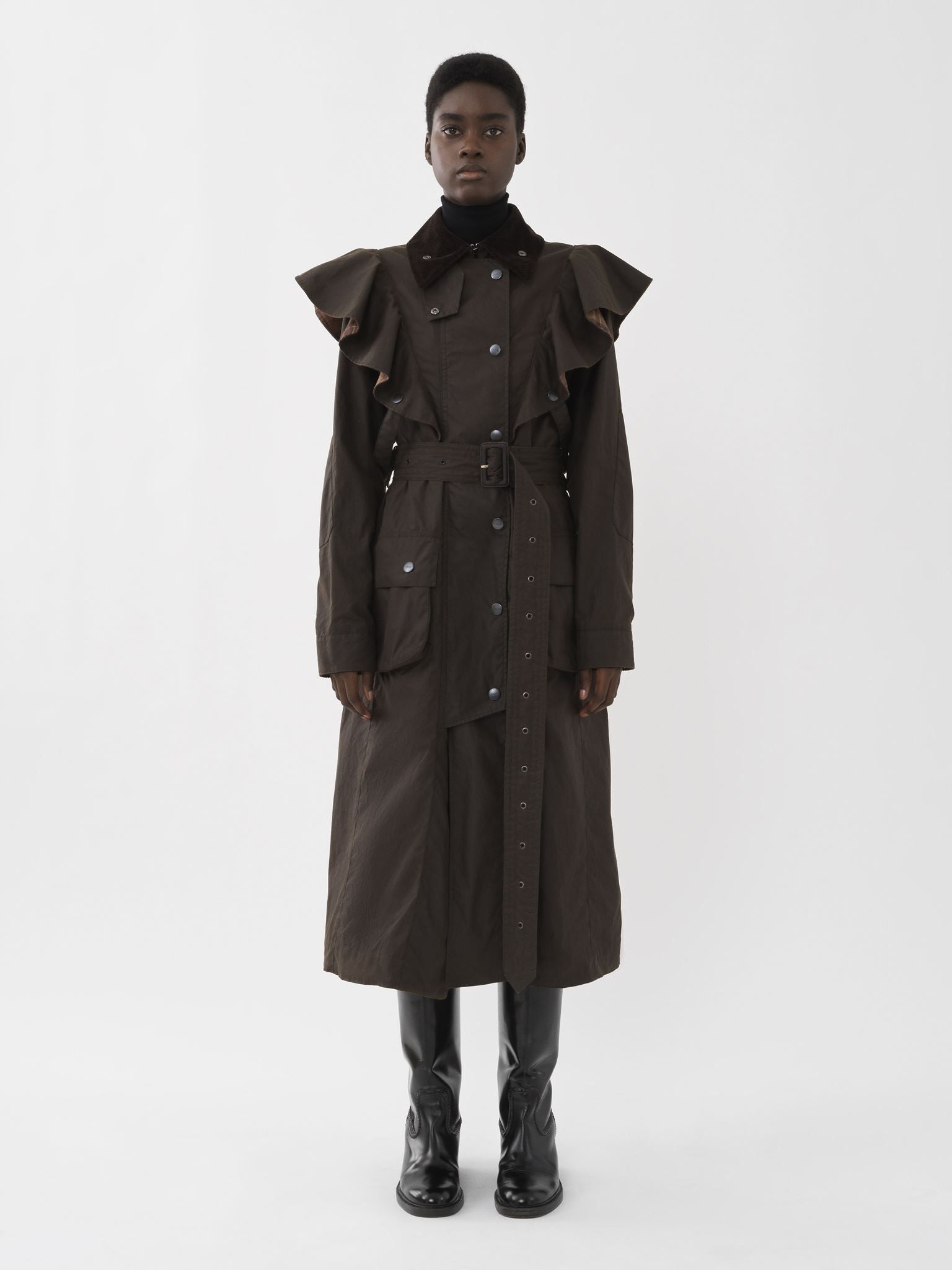 Trench « Dani » Barbour - Off Brown