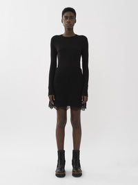 Pull classique en laine - Black