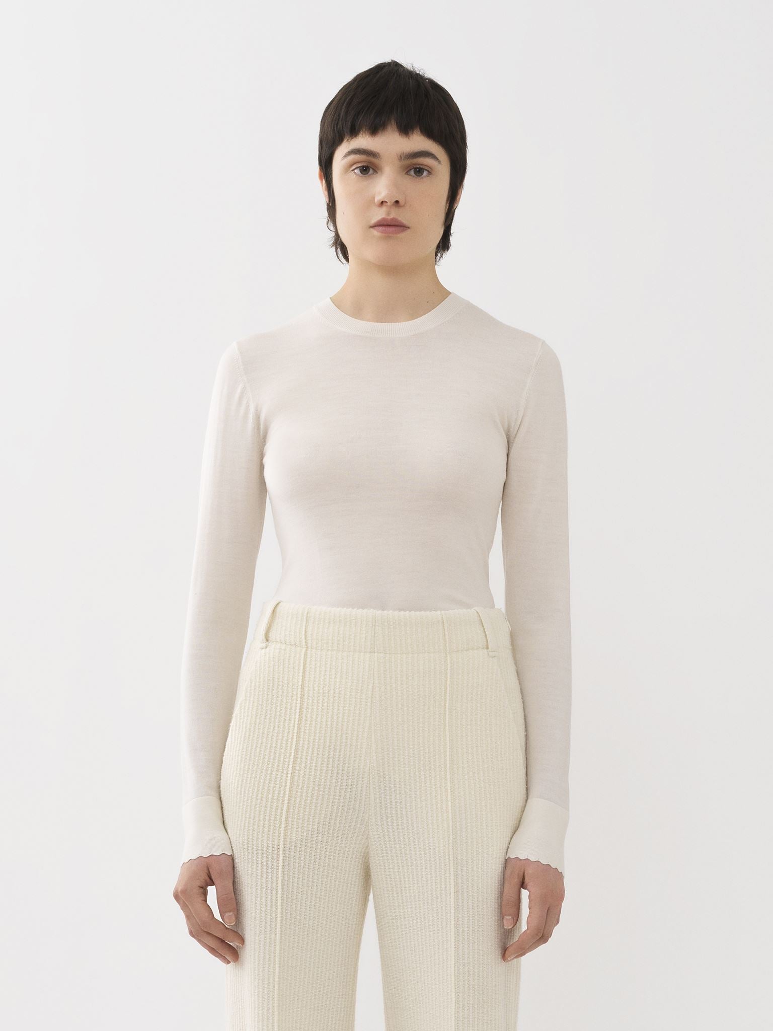 Pull classique en laine - Iconic Milk
