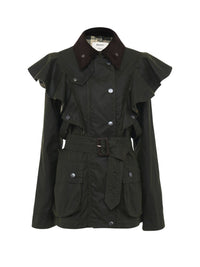 Veste Dustyn Barbour x Chloé - Obsidian Brown