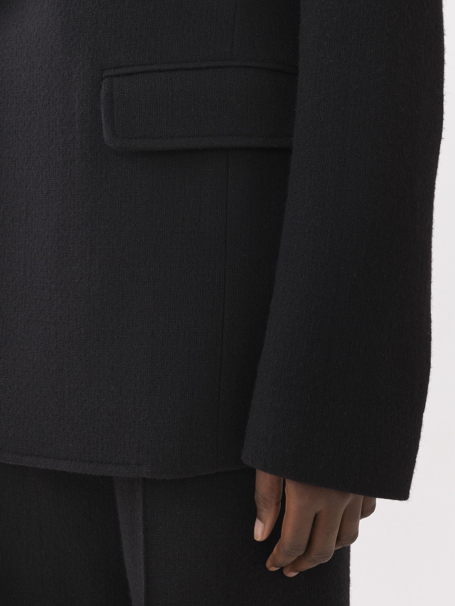 Veste blazer en laine - Black