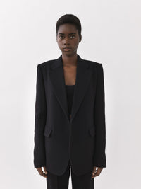 Veste blazer en laine - Black