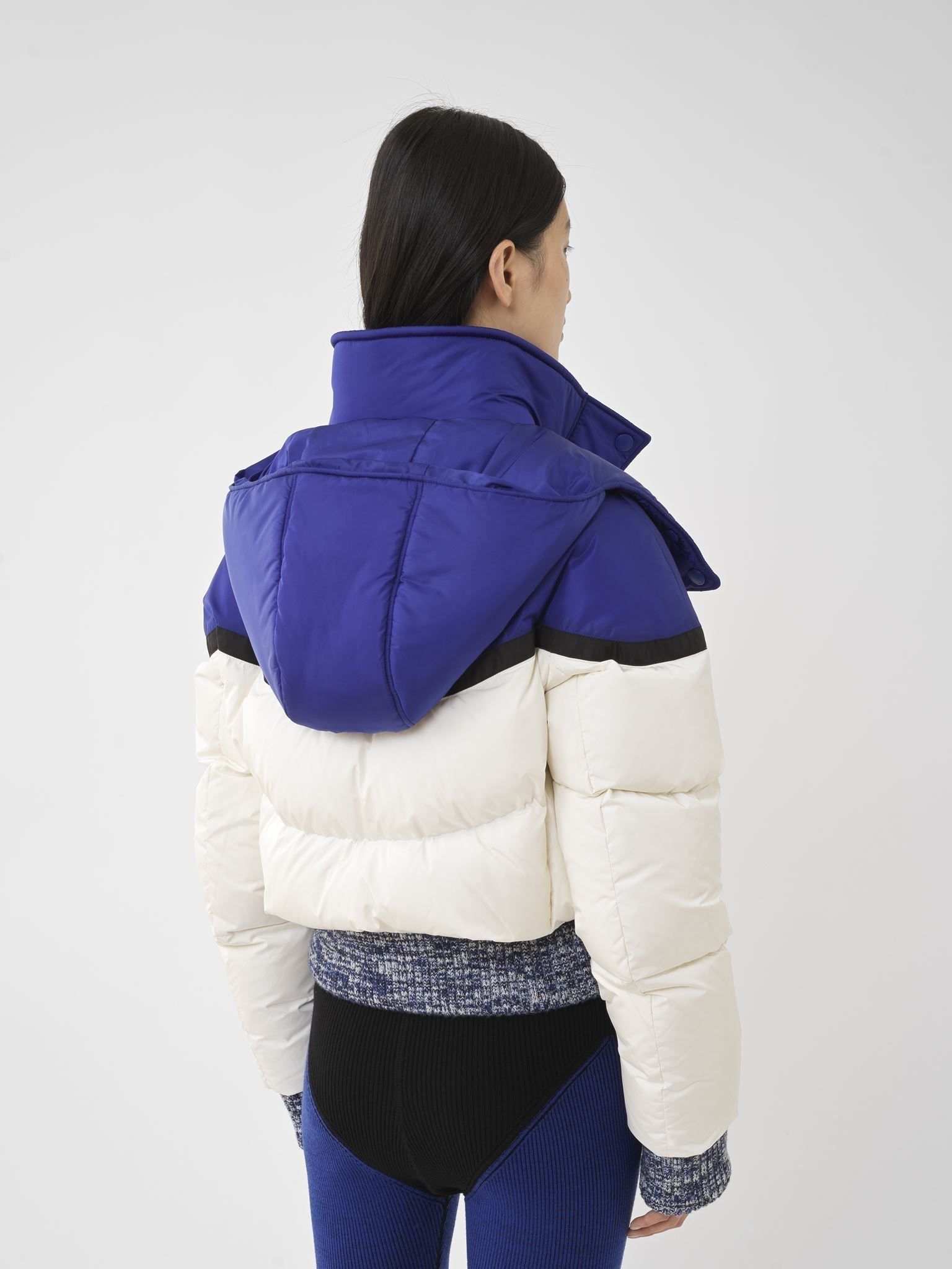 Doudoune à capuche - Indigo Frais