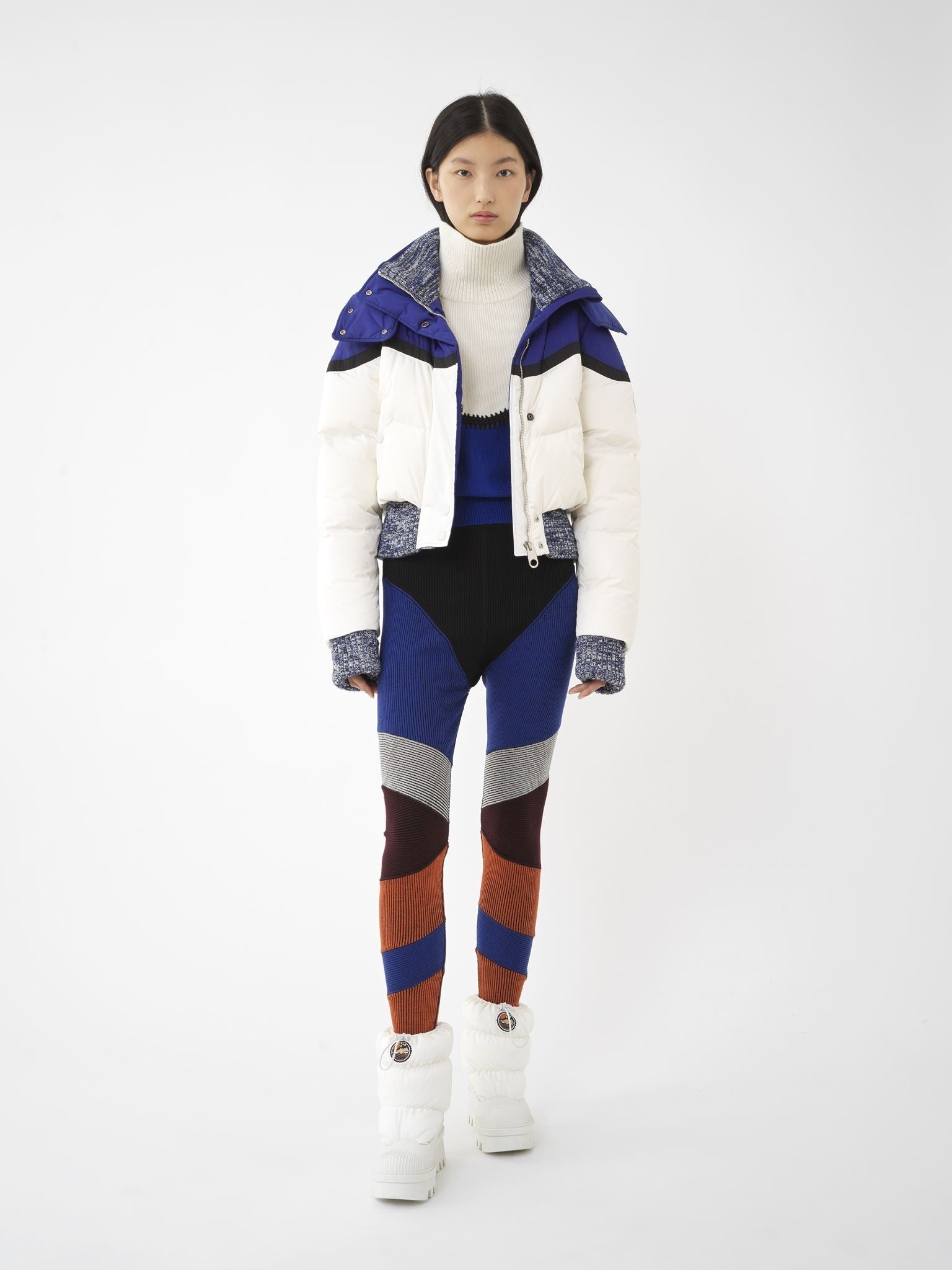 Doudoune à capuche - Indigo Frais