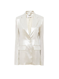 Veste blazer en soie - Nuage D'Argent