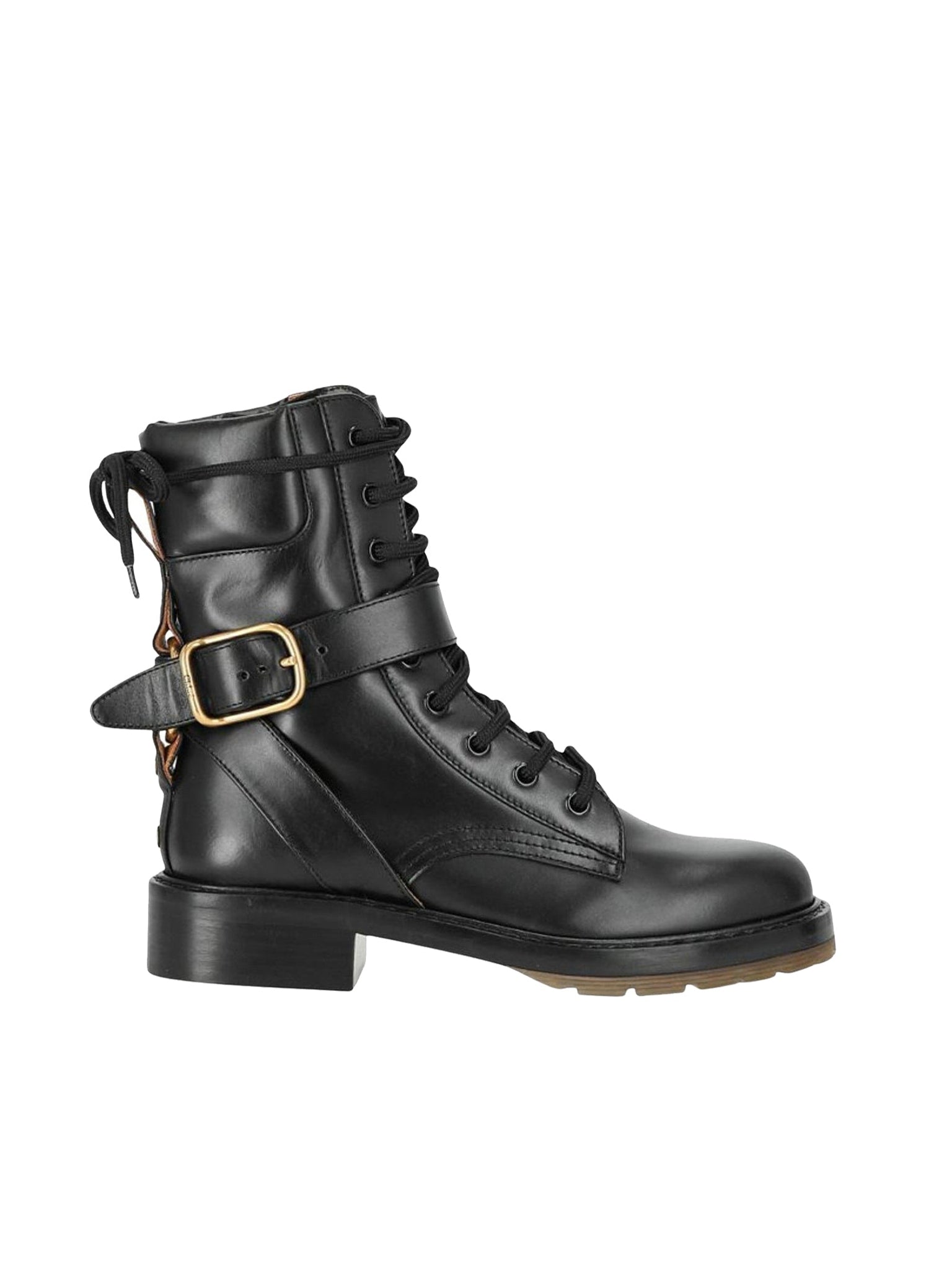 Bottines Diane hautes en cuir - Black