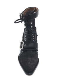Bottines Rylee en cuir - Charcoal Black