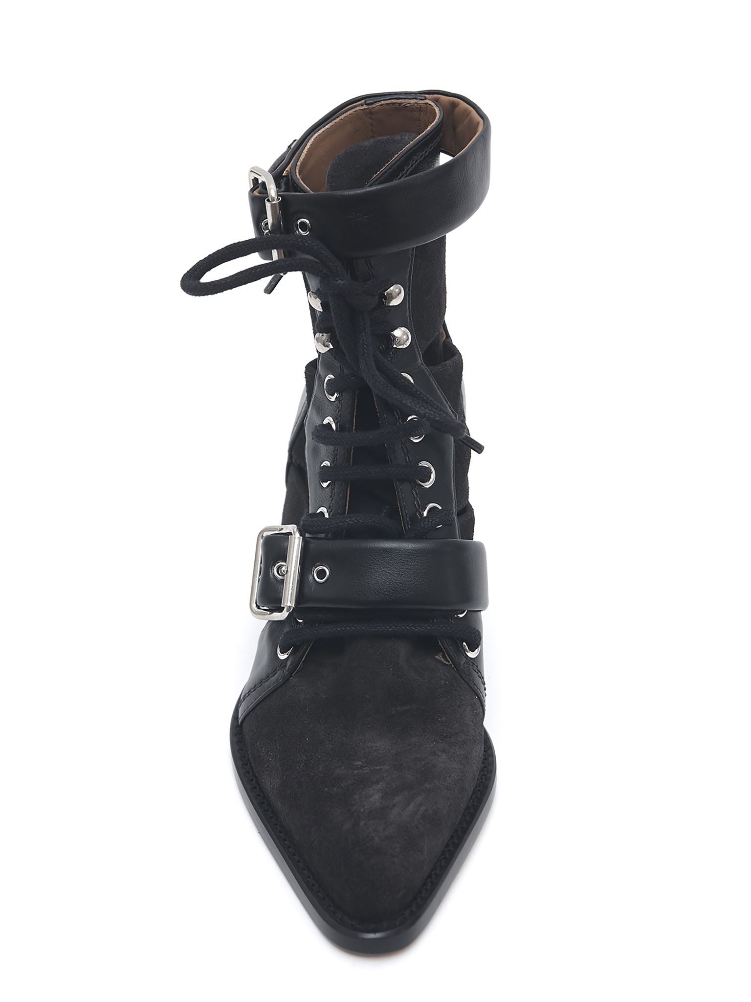 Bottines Rylee en cuir - Charcoal Black