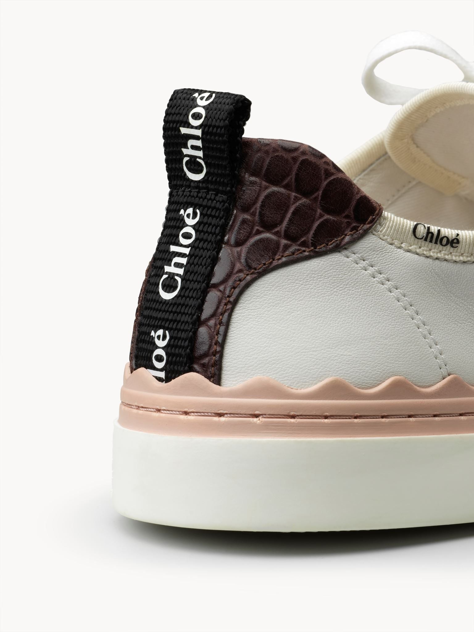 Sneakers Lauren - White & Beige