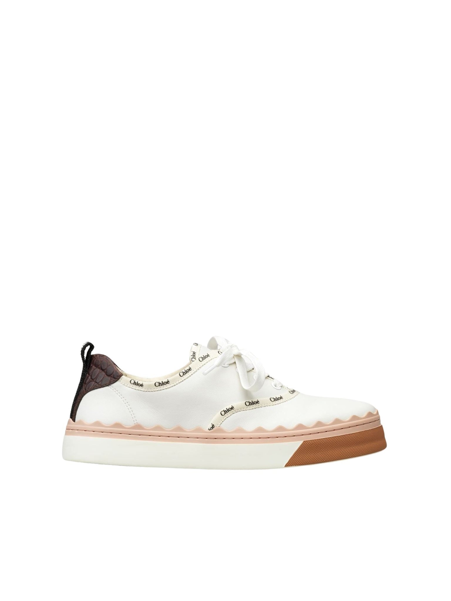 Sneakers Lauren - White & Beige
