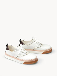 Sneakers Lauren - White & Beige