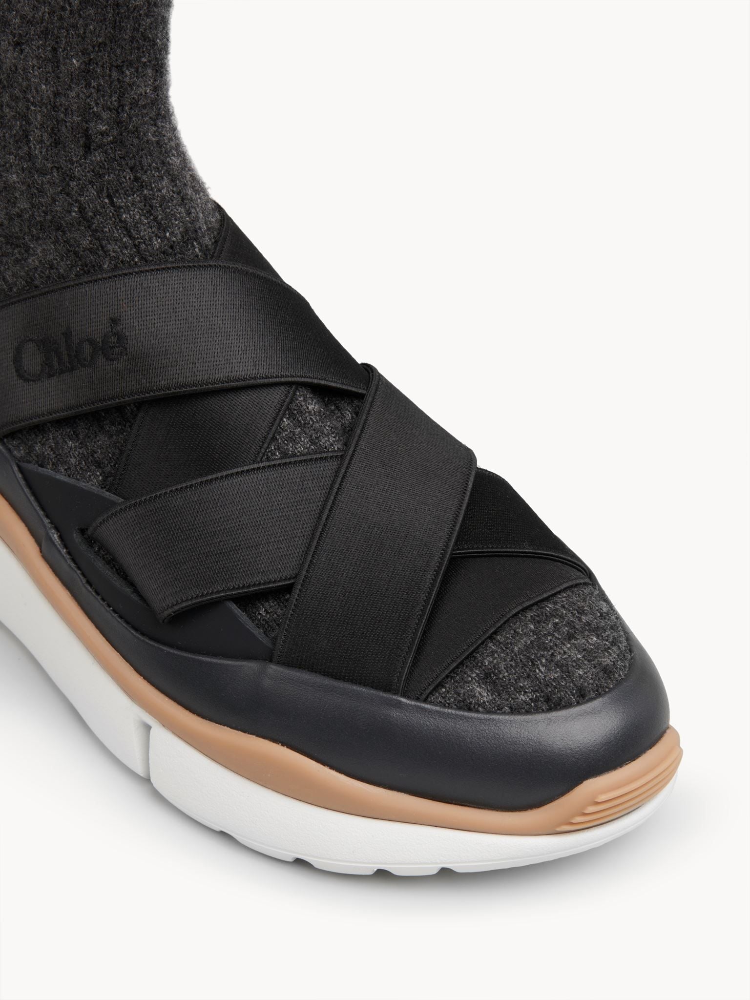 Sneakers Sonnie en cuir - Black