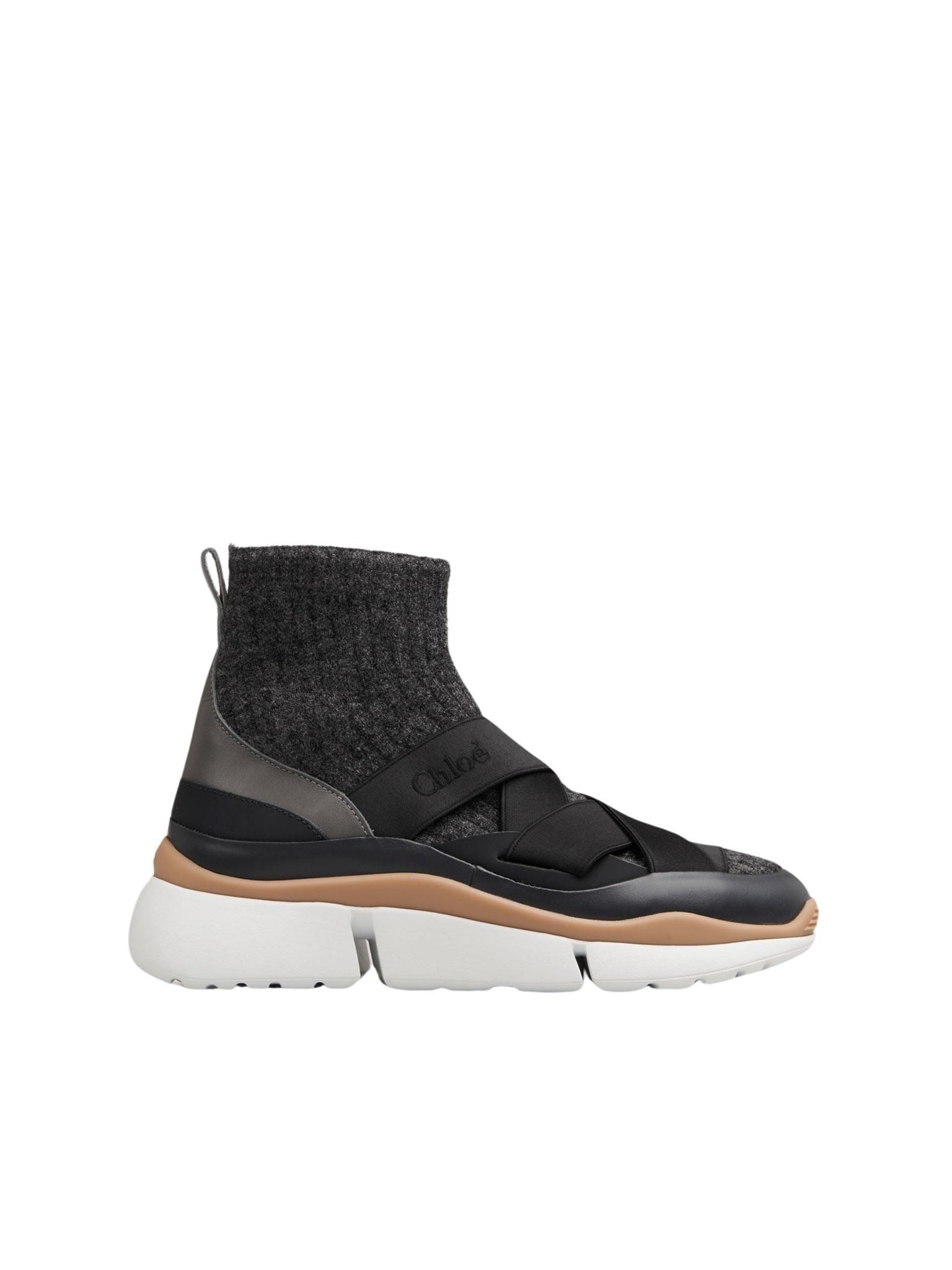 Sneakers Sonnie en cuir - Black