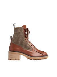 Bottines Franne en mohair - Classic Tobacco