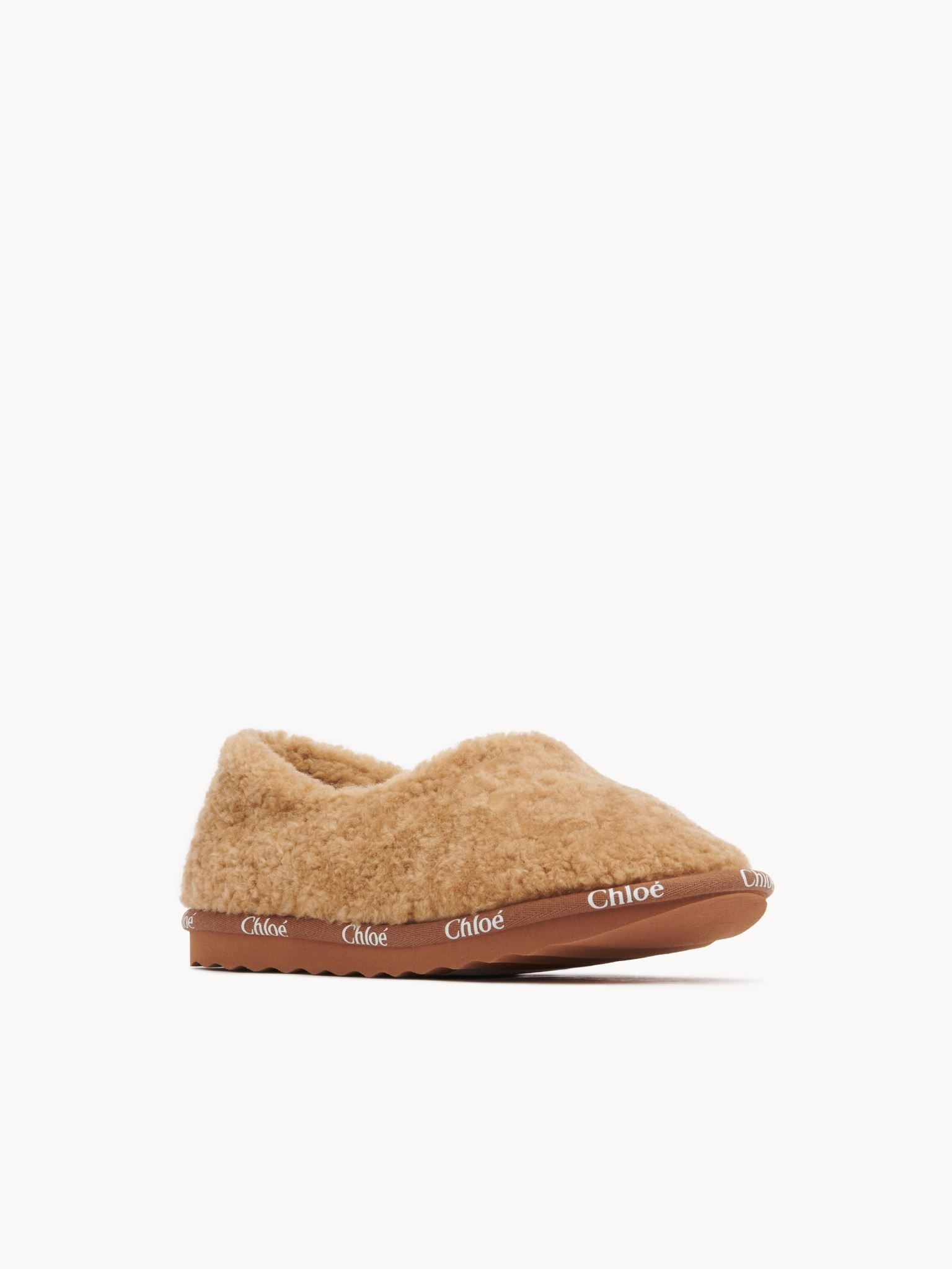 Mules Woody fermée en cuir - Smooth Tan