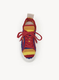 Sneakers Lauren - Multicolor Red