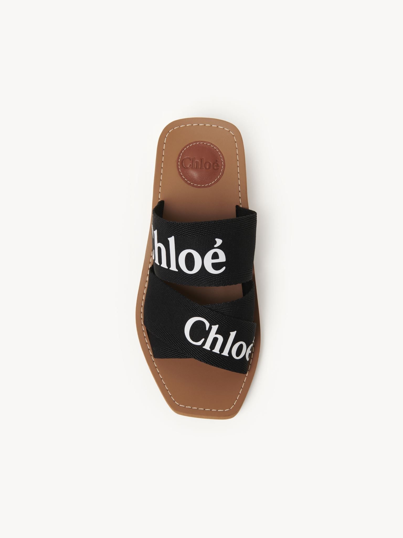 Mules Woody à talons - Black