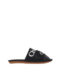 Mules Woody en cuir - Black