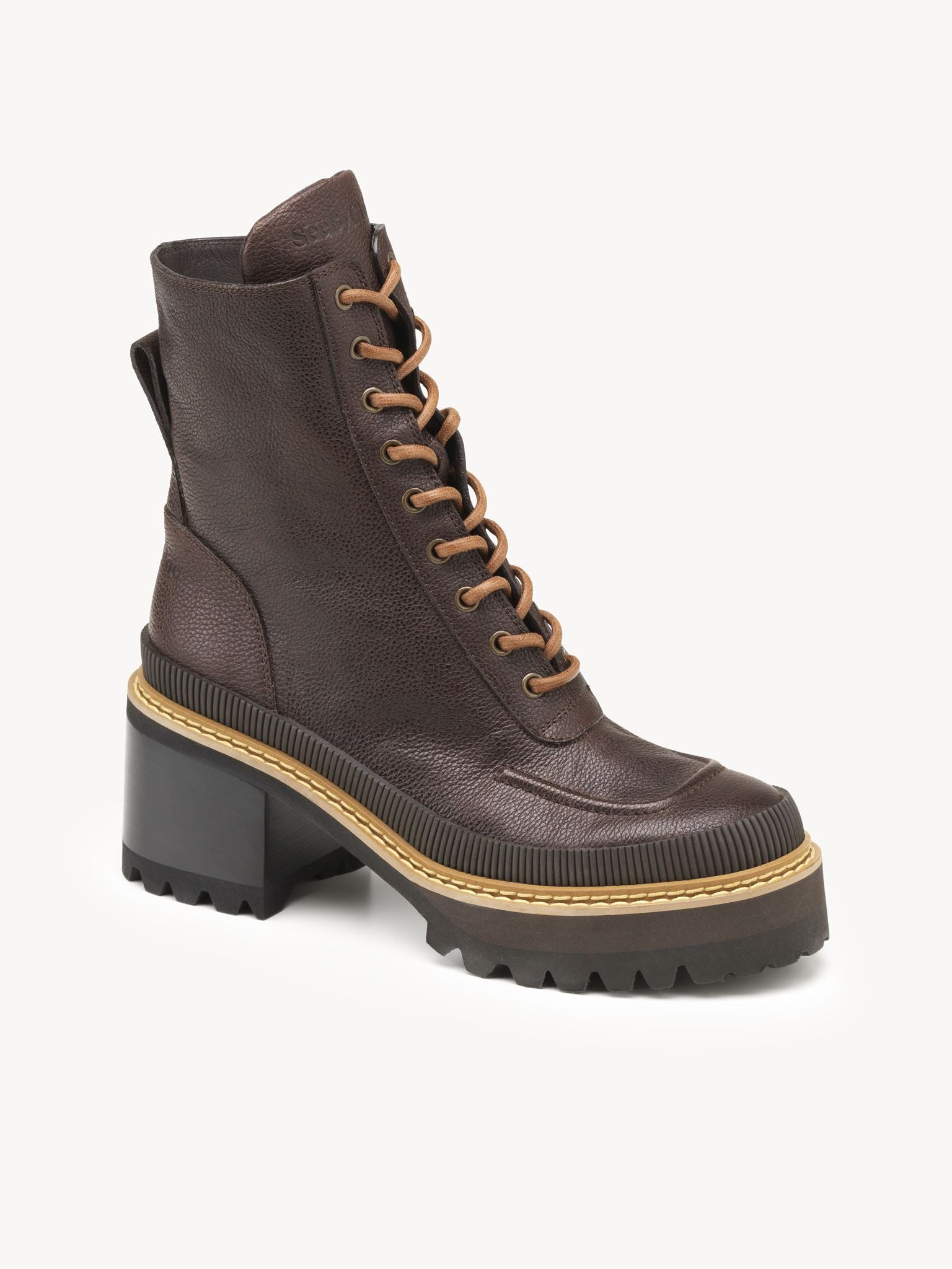 Bottines à lacets en cuir - Koc & Testa Di Moro