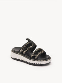 Mules Lilli en cuir - Black
