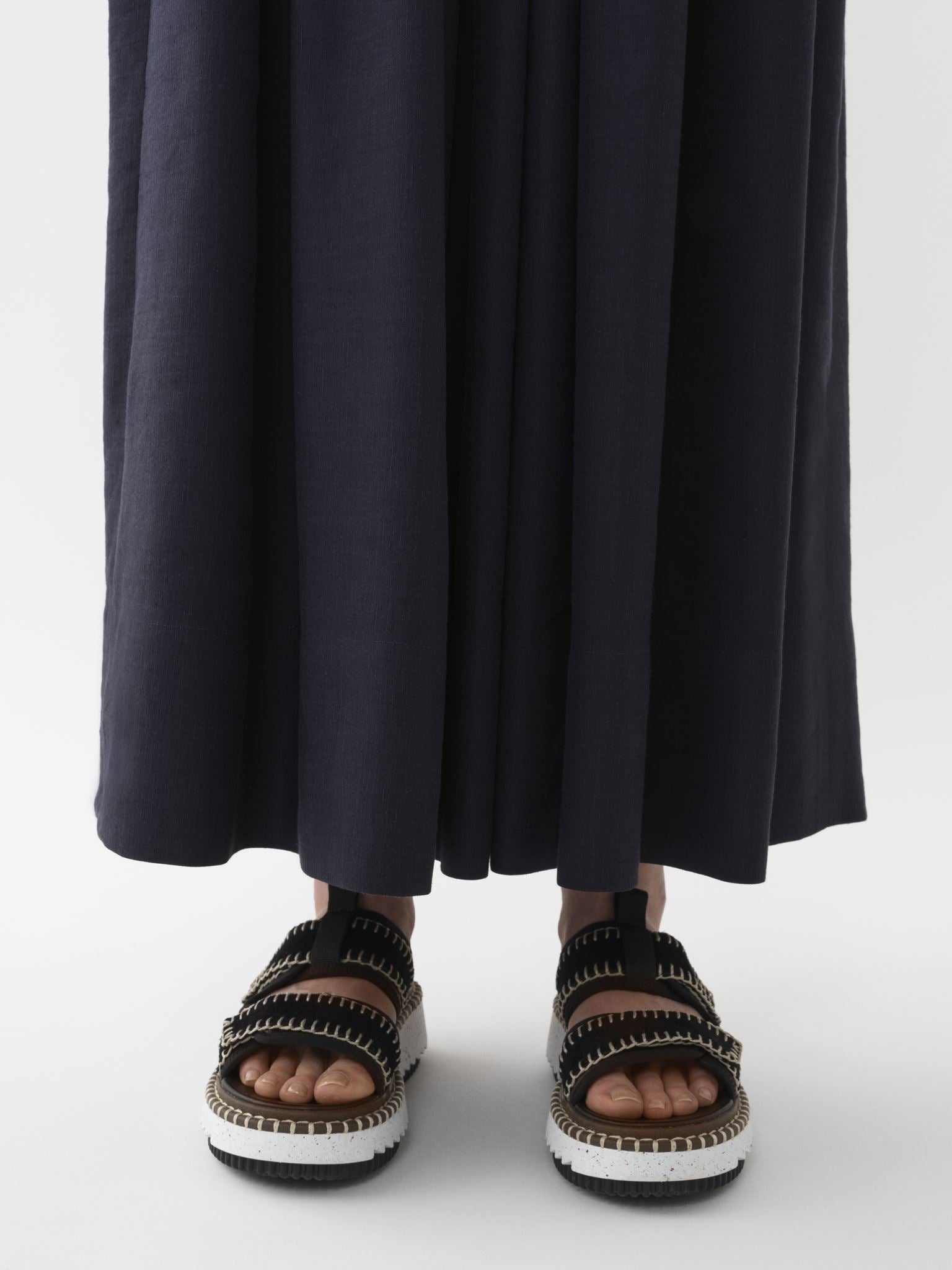 Mules Lilli en cuir - Black