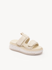 Mules Lilli en cuir - White